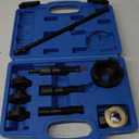 Orion Motor Tech Wheel Bearing Puller Tool Kit Compatible with Harley Davidson Motorcycles, Wheel Bearing Remover Installer Tool Set for 0.75" 1" 25mm Bearings Compatible with Hogs from 2000 (blue)