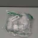 DEELF 12 Packs Kitchen Cabinet Knobs, 30 mm Crystal Cabinet Knobs, Diamond Dresser Handle Drawer Pulls, Dresser Knobs for Cabinets and Drawers, Rose Gold Base