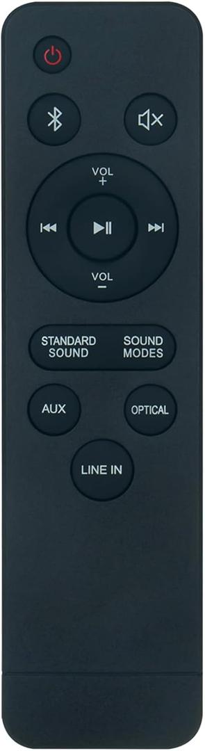 Replacement Remote Control Applicable for ONN Soundbar Speaker 100019624 100020788 100024201 100008045 Sound Bar Home Theater System