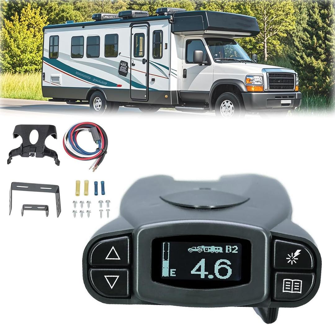 90195 Universal Electric Trailer Brake Controller P3 Brake Control for Silverado 1500 2500 3500, Ram 1500-5500 90195 for Tekonsha Brake Controller