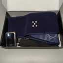 Cordless Back Massager Belt - FSA-HSA Eligible Red Light Therapy Massage Belt with 5 Heating Levels,3 Vibration Modes, Lower Back Massager for Pain Relief Deep Tissue,4 Motors,Battery-Powered (Blue)