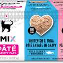 I&Love&You XOXOs Mix Pate Wet Cat Food, Variety Pack, Grain Free, Artificial Preservatives Free, 36 Ounces,(12 x 3 Ounce) (EXP 03/10/29)