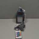 Pixelated Lantern LED Night Light,16 Colors Rechargeable LED Lamp with Remote, Rechargeable Retro Table/Wall Night Lamp,for Bedroom Gaming Kids,Home Decoration (with Chain)