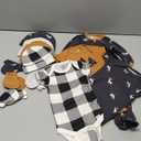 Gerber Baby-Girls Boys and Girls 12 Piece Layette Gift Set (0-3 Months, Brown Deer)