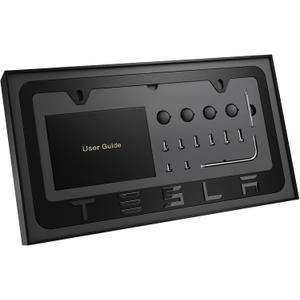 Black License Plate Frame