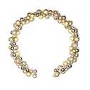 6 Feet Christmas Garland Balls Ornaments, Outdoor Indoor Home Party Xmas Tree Decors Decorative Multi-Color Red White Silver