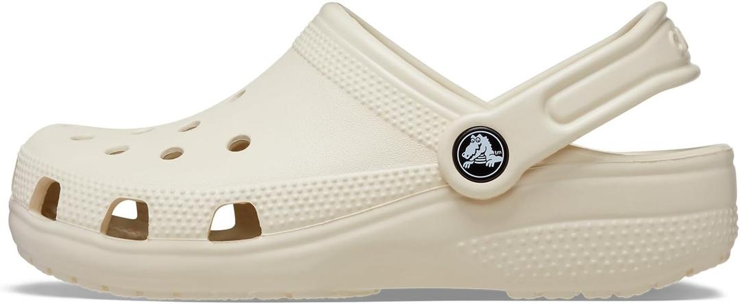 Crocs Kids' Classic Clog (8 Toddler, Bone)
