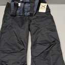 Arctix Kids Insulated Snow Bib Overalls, Black, S