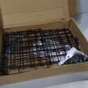 Zacro Bike Basket Rear, Folding Metal Bicycle Basket, Large Quick Release Design Rear Bike Basket, Ebike Basket for Adult Women/Men Carrying Dogs, Pets, Fruit & Grocery, Beige