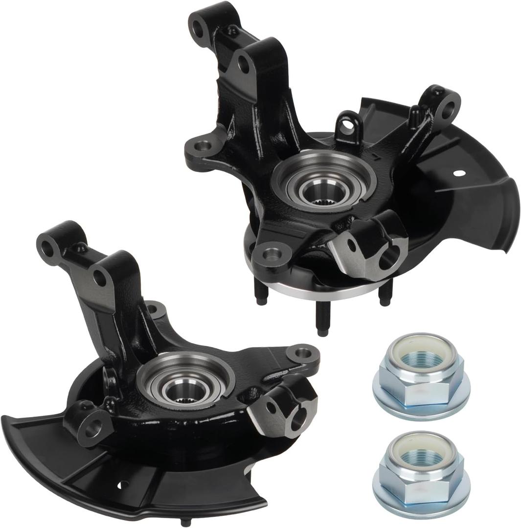 TadaMark Front Steering Knuckles & Wheel Bearing Hub Assembly fit for Ford Edge 3.5L 2007-2010, for Lincoln MKX 3.5L 2007-2010, Left Driver and Right Passenger Side