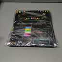 3 x 10 Packs First Day of School Sign, 12" X 10" Back to School Sign, Double-Sided Paper Chalkboard First and Last Day of Schools, Reusable Photo Prop for Kindergarten Preschool Kids with 6 Liquid Chalk