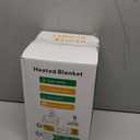 Qieryun Heated Blanket Wearable Electric Throw, Heated Robe Poncho Blanket Hoodie for Adult, Electric Heated Wrap Poncho Shawl with Pockets, 10 Heating Levels & 8 Hours Time Settings, 40'' X 70'' (Dark Gray)