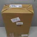 Sliner 6 Pcs Blue Snowflake Mugs Winter Glass Mug Coffee Mug with Handle 15 oz Winter Holiday Clear Cups for Chocolate Cocoa Women Men Christmas Gift