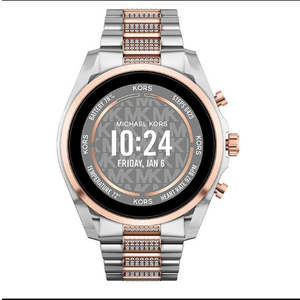 Michael Kors Men's or Women's Gen 6 44mm Touchscreen Smart Watch with Alexa Built-In, Fitness Tracker, Sleep Tracker, GPS, Music Control, Smartphone Notifications (Model: MKT5137V)