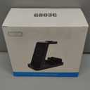 Wireless Charger for Samsung, 5 in 1 Wireless Charging Station for Samsung, Charger Dock Stand for Galaxy Watch Ultra 7 6 5 4 3, Galaxy S25 S24 Ultra S23 S22 S21, Note 20 10 Z Fold Buds, Pink