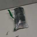 Whispering Winds Inflatable Seat Cushion - Comfortable Blow-up Foam Pad for Airplane, Travel, Stadium, Outdoors, Camping, Car & More (Large, Black - 1pack)