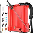 Battery Powered Backpack Sprayer for Milwaukee M18 Battery, 5.3 Gallon, 100 PSI Electric Weed Sprayer, Yard Graden Sprayer with Telescopic Wand, 7 Nozzles, Backpack Sprayer 18v (Battery Not Included)