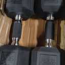 CAP Barbell Coated Dumbbell Weight | Multiple Options Pairs & Sets (50 lb - Set (25 lb x 2))