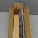 EsLuker.ly Rotating Earring Display Holder Stand for Vendors Events Selling, Large Capacity 64 Hooks Jewelry Rack with Wooden Base for Earring Card Sales, Enhances Retail Display Visibility (Brown+Black)