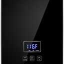 Tankless Water Heater Electric 6.5kW 240V, ECOTOUCH Instant Hot Water Heater On Demand for Sink Faucet, Energy Efficient Point of Use Tankless Water Heater with Self-modulating, ECO65BP Black