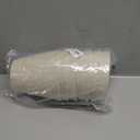 Chandelier Shades Set of 6, Clip on Lamp Shade Bottom 5.5'' X Top 3.54'' X H 5.12'' for Table Lamp Wall Lamps Replacement, Linen Small Lamps Shades