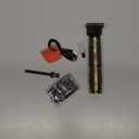 YOGINGO Professional Hair Trimmer for Men, Cordless Rechargeable Beard Trimmer Hair Clippers for Men, Metal Body Cutting Grooming Kit, Beard Shaver Barbershop, Bronze