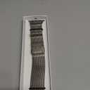 Titanium Milanese Loop Band Compatible with Apple Watch Bands Ultra 3/2/1 49mm 46mm 45mm 44mm for Women Men, Parachute-style Buckle Metal Mesh Strap Bracelet for iWatch Series 11 10 SE 9 8 7 6 5 4