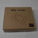 Baby Lounger for Infants 0-12 Months, Bionic Design Baby Lounger Soft Organic Cotton Breathable Lounger, Newborn Babies Essentials Gifts
