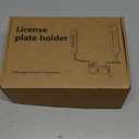 2026 Upgraded Lockable No Drill Front License Plate Holder for Model Y Juniper, License Plate Mount Kit with Anti-Theft Design for Tesla Model Y Juniper Accessories,No Block Bumper Camera Visibility