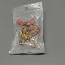 Cute Initial Letter Keychains for Women Girls Tassel Butterfly Pink Purple Green Keychain for Backpack School Bag Pack of 2