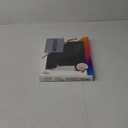 Zip-Up Ring-Binder Slim: Black