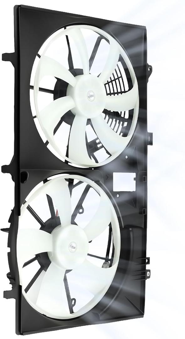 621-530 Radiator Cooling Fan Assembly Fits for 2011-2016 Toyota Sienna / 2010-2015 Lexus RX350 3.5L Replaces OE 622670 TO3115168