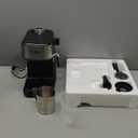 Mr. Coffee 4-Shot Steam Espresso Cappuccino and Latte Maker with Stainless Steel Frothing Pitcher