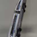 OTONOPI Electric Bullet Train with Lights and Sounds Subway Locomotive Engine High Speed Toy Train Model Inertial Driving Play Vehicle for Kids Age 3+