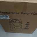 Sump Pump Submersible Water Pump 1.4HP 5400 GPH Portable Transfer Water Pump Utility Pump for Pool Draining Basement