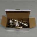 BESTTEN Keyed Entry Door Knob with Lock, Interior and Exterior Door Lock, Standard Ball, Satin Nickel