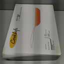 COOKLIFE 10.25 Inch Lightweight Enameled Cast Iron Frying Pan - Toxin-Free - Oven Safe up to 500 F or on Stovetop - Cast Iron Skillet for Cook, Bake - Antique White