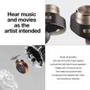Bowers & Wilkins Pi7 in-Ear True Wireless Headphones, 6 Built-in Mics, Bluetooth 5.0 Qualcomm aptX & Dual Hybrid Drivers, Adaptive Noise Cancellation, Smart Wireless Charging, Charcoal