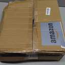 Nintiue Upgraded Modern Arc Dimmable Tall Standing Floor Lamp with Linen Shade, 1200 Lumens LED Bulb Included, for Living & Reading Room, Bedroom, Office & Nursery, Gold