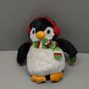 Bearington Christmas Stuffed Animals Christmas Plush Winter Toy Stuffed Penguin - Mr. Flurry - 10"