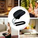 Meditation Bench, Prayer Kneeling Stool with Non-Slip CushionAdjustable Metal Kneeling Meditation Stool,Ergonomic Yoga Stool for Long-Term Meditation, Home Prayer and Yoga