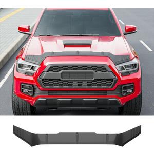 powoq Hood Deflector Compatible with 2016-2023 Toyota Tacoma Hood Protector Shield TPE Deflector Replacement for 2016-2023 Toyota Tacoma Accessories