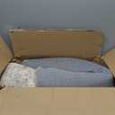 Soalmost 9x12 Washable Area Rugs for Living Room, Vintage Floral Non-Slip Low Pile Natural Rug Soft Throw Large Carpet for Dining Room Bedroom Farmhouse Home Office (Beige, 9'x12')