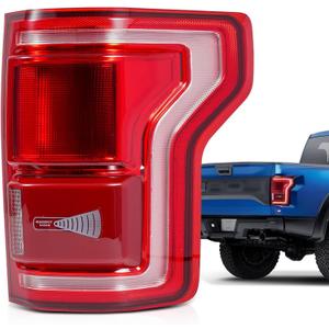 2015-2017 F150 LED Tail Light Assembly with Blind Spot Alert Monitor Compatible with Ford F-150 Raptor Lariat Limited Platinum King Ranch Replace for HL3Z13404D (Rear Right Passenger Side)