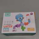 Bath Toys for Kids Ages 4-8, DIY Assembly Water Pipe Building Kit, Interactive Water Toy for Toddlers 3-5, Educational STEM Learning Gift for Boys and Girls