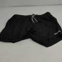 HUGO Mens Reversed Logo Swim Trunks (X-Large, Basic Black)