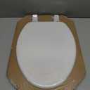 Bemis 1400TTA Economy Durable Wood Toilet Seat, Made in USA, Elongated, White
