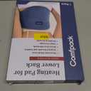 Microwave Heating Pad for Back Pain Relief, Washable Microwavable Hot Compress Therapy for Sciatica Surgery Recovery, Lower Lumbar, Waist Warm Compress, Stomach, Cramps, Blue