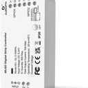 GLEDOPTO WLED LED Light Strip Controller 5-24V WiFi APP Control Over 100 Dynamic Lighting Modes DIY 800 IC for RGB RGBW WS2812B WS2811 SK6812 TM1814 WS2813 WS2815 No Need Hub