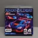 24-Piece Advent Calendar with Play Vehicles - Christmas Countdown Toy Box for Kids - Exciting 24 Days of Surprises for Boys